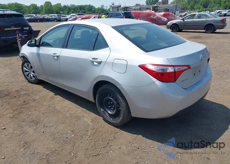 2016 Toyota Corolla Le from USA, damaged, VIN 2T1BURHE6GC723661